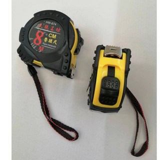 天瓶工坊 魯班尺 HW-673 5M / HW-674 8M 捲尺 伸縮捲尺 測量工具 台尺/魯班/公分, 1個, HW-674 /8米