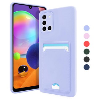 갤럭시A31 LTE 카메라 풀커버 파스텔 카드 케이스