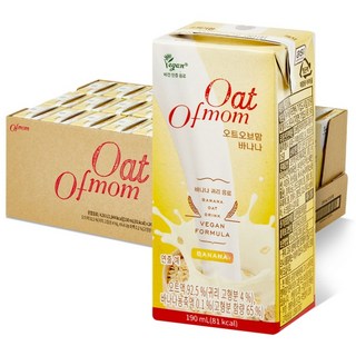 Ofmom ofmom 香蕉燕麥飲, 24個, 190ml