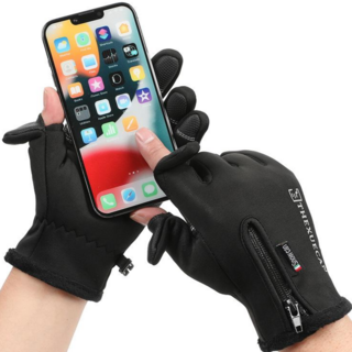 [스마트폰터치] 자전거 오토바이 남성 방한장갑
