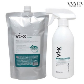 매트리스 침대 침구류 세균 소독 살균제 살균 스프레이 리필 세트, 1개, 1L