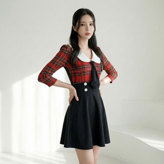 2689 탄탄체크 55~88사이즈