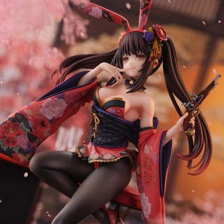 F:NEX 約會大作戰 時崎狂三 和服兔女郎 1/7比例模型, 1個