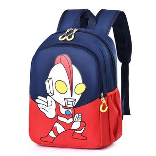 瀾錦書捨 兒童雙肩背包 奧特曼卡通造型 輕便護脊 幼兒園書包 男孩女孩適用