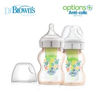 닥터브라운젖병 와이드 옵션스플러스 PPSU 150ml 2P(트윈팩), 2개