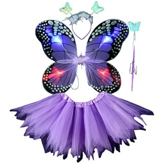 女童仙女裝 彩虹裙 兒童角色扮演服裝 萬聖節派對服裝 女孩禮物