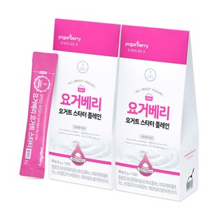 요거베리 스타터 플레인 요거트 파우더, 2g, 10개입, 2개
