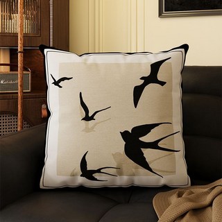 復古輕奢綠色抱枕美式復古抱枕中古風美拉德沙發靠背墊牀頭軟靠枕, 1件, 627