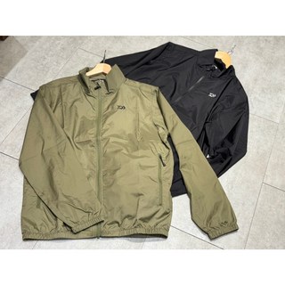 DAIWA DJ-3024 防潑水輕便外套 釣魚夾克 防曬外套 桃園東區釣具, 黑色,XL