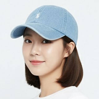 베이직엠 남성 여성 사계절 야구모자 볼캡 데님 승마자수