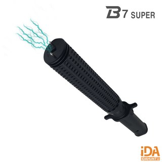 접히는 호신용 전기충격기 봉형 최대47cm 비허가 B7슈퍼(진회색)+충전패키지, 1개