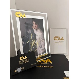 丁禹兮 簽名照 電影節親簽 裱框禮盒裝 收藏送禮, 1, 樣式