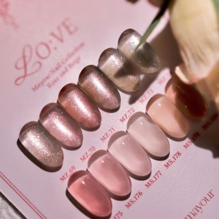 코코네일 메이유어 로베 자석젤 시럽젤 러브 로즈 핑크 12종 단품 말린장미 모카무스 봄네일, 1개, 8ml, MS179