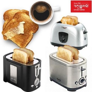 (가전용품) 키친플라워 팝업 샌드위치 제빵기 토스트기 KF-TS300