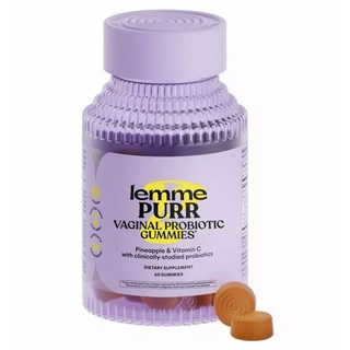 lemme Purr 私密處益生菌軟糖, 1個, 60錠