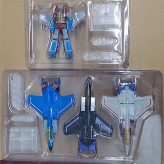변환 장난감 JINBAO FG0103 FG04 Starscream Thundercracker Skywarp F15 DS01 애니메이션 액션 피겨 모델 변형 로봇 229793, FG01-04 NO BOX