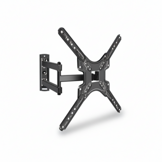 電視壁掛支架 可伸縮傾斜 適用14-60吋螢幕 強化冷軋鋼板材質 承重約30KG, 1個, KM-400A