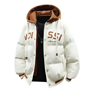 連帽寬鬆保暖棉衣 學生百搭短款麵包服