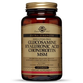 솔가 글루코사민 히알루론산 콘드로이친 MSM 타블렛, 120정, 1개