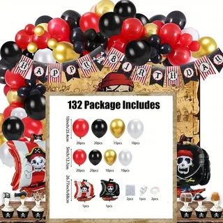 99PCS 영화 밤 풍선 세트 프로젝터 및 팝콘 알루미늄 필름 리본 절단 생일 레드 카펫 장식, 01 기타, 01 금