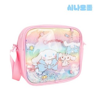 산리오 정품 블링글리터 시나모롤 어린이 크로스백