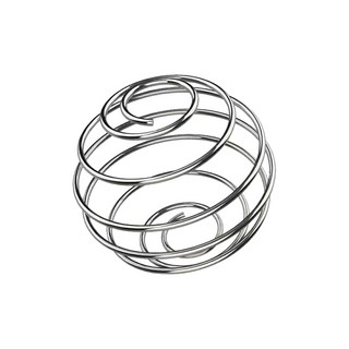 ARZ 攪拌彈簧球 搖搖杯彈簧球 E172 不鏽鋼攪拌球 奶昔杯蛋白粉乳清鋼球, 1個