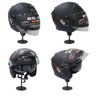 오토바이 헬멧 RS-10 초경량 오픈페이스 헬멧 1050g, 유광화이트