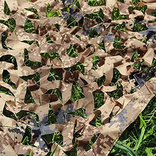 露營中毒本鋪 偽裝網 遮陽網 迷彩網 遮陽 遮光 210D 遮陽偽裝網 3*4, 荒漠迷彩