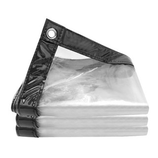 PVC 단열 방풍 비닐 두꺼운 투명 방수 방한 비닐막 다기능 현관 창문 베란다 텐트 커튼, 1개