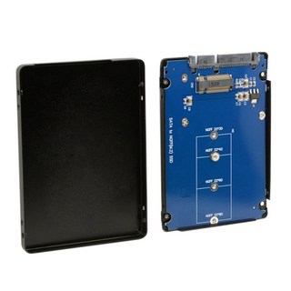 ChenYang mSATA Mini SATA SSD to IDE 44Pin 2.5인치 하드 디스크 케이스 인클로저 박스 화이트 노트북용, NGFF to SATA