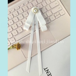 咖色領結女 棕色領花 襯衫外套毛衣裝飾飄帶蝴蝶結 簡約復古配飾別針