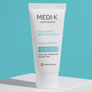 약국입점 메디케이 화이트솔루션 대용량 50ml 착색전용크림 Y존미백 사타구니 겨드랑이색소침착 팔꿈치 엉덩이 무릎, 1개