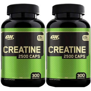 OPTIMUM NUTRITION 歐恩 肌酸膠囊 2500mg, 300顆, 2罐