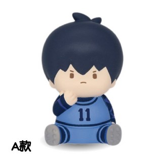 M.M小舖 現貨 藍色監獄Q版公仔 轉蛋 扭蛋 人物 Q型 胖嘟嘟 全5款, 1個, A款/潔世一2I582