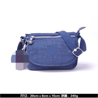 猴子包 K7245 休閒斜挎手包 女士單肩包 時尚女包 尼龍佈防水斜背包 輕便手提斜挎包, 寶藍