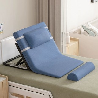 모션베드 등받이 전동 매트리스 각도조절 전동침대 침대, [숏-수동식-75 와이드]블루