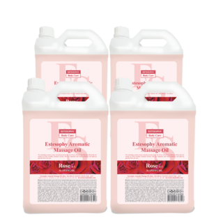 에스테소피 아로마틱 마사지오일 로즈장미 5L, 4개