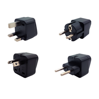 旅遊各國插座轉換頭 旅行轉接頭 歐規 澳規 英規 轉換插頭 通用插座, B3 英規三腳 (英港新馬), 1個, 3.5cm