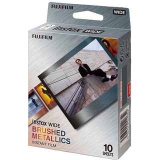 Fujifilm 富士 instax WIDE 寬幅金屬紋底片 金屬紋 BRUSHED METALLICS 王冠, 1個, 金屬紋