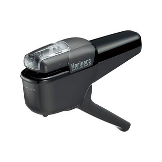 KOKUYO Compac無針訂書機10枚入 環保輕巧型 無針訂書機, 黑色, 1個