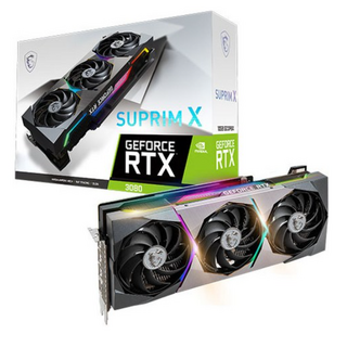 MSI 슈프림 X 지포스 RTX 3080 D6X 10GB 트라이프로져2S 그래픽카드