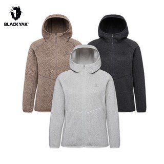 블랙야크 여성 사카리바 후디 플리스 자켓 간절기 기모 안감 보온 빅사이즈 점퍼 1BYJKWU502