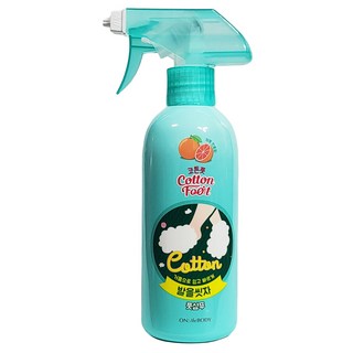 온더바디 코튼풋 발을 씻자 풋샴푸 자몽 민트향, 1개입, 1개, 385ml