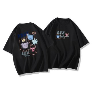 寬鬆短袖T恤女款 夏季新款oversize設計感上衣