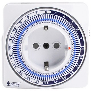 f서준 24시간 타임스위치(콘센트형)SJP-CP16H 타이머, 1개, [HN117] SJP-CP16H