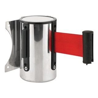 영화관 출입금지 구역 설치 스텐피스형 벽걸이 차단벨트 깔끔한 미끄럼방지 사계절, 적색, 1개