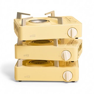 스타일 휴대용 가스레인지 미니 버너 스토브, 1개