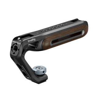 SallRig NATO 콜드 슈 1/4'' ARRI 마운트 촬영용 목재 상단 핸들 HandGrip 모니터 매직 비디오 조명