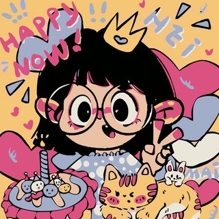 20x20 DIY數字油畫 蠟筆小新動漫塗色手工畫 填充填色畫, HK50,【20*20內框+畫筆+顏料+膠膜】, 1個