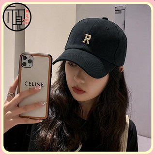 鴨舌帽女顯臉小新款網紅帽子字母ins春鞦遮陽棒球帽韓版夏季男, 1個, 光闆米色,可調節